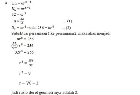 Contoh Soal Deret Geometri: Materi Lengkap & Pembahasan