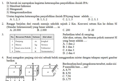 Taklukkan Soal Ujian IPA: Tips, Strategi, dan Contoh Soal